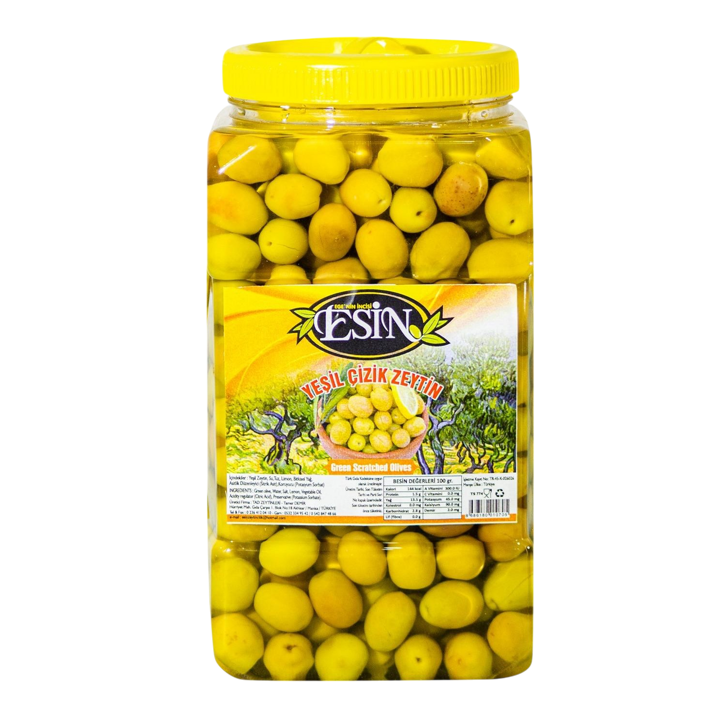 Pembe Çizik Zeytin (iri 230 260 kalibre)